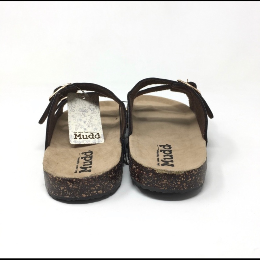 ๐ฅNEW! MUDD Womenโs Double Buckle Sandals - Picture 5 of 5